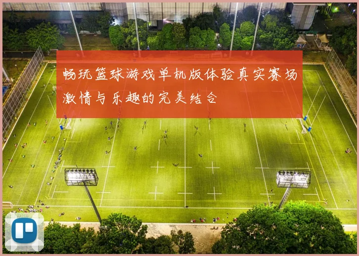 畅玩篮球游戏单机版体验真实赛场激情与乐趣的完美结合